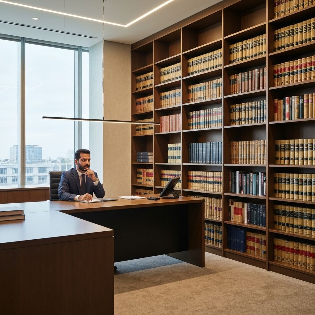 Modern law firm office